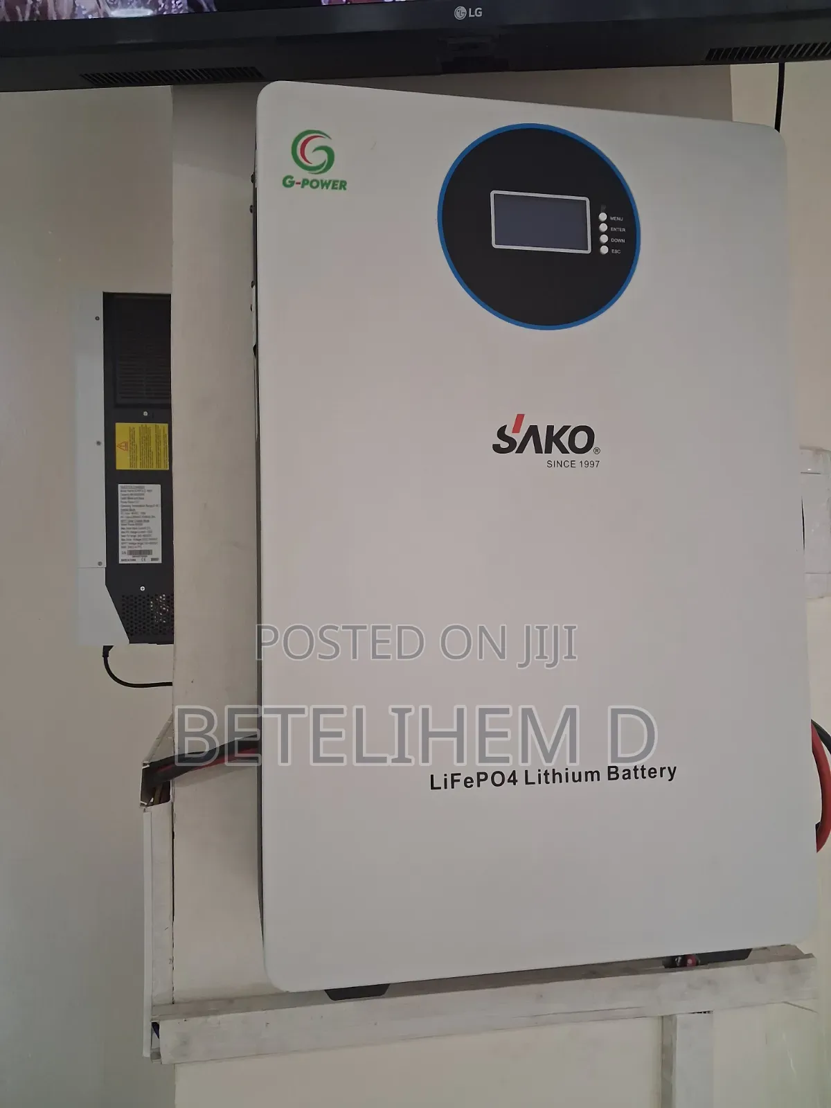 6kw Gpower Hybrid Inverter and Lithium Ion Battery