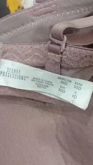 Women's Underwire Bra (36d/80d)