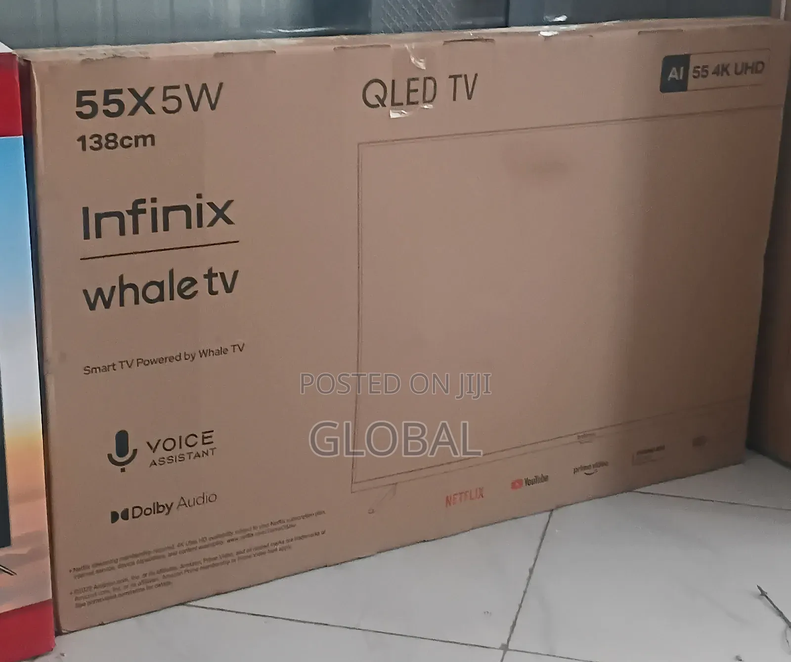 Infinix 55×5w Qled TV Ai 55 Uhd