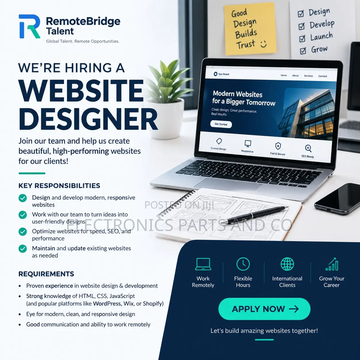 Looking for Website Designer