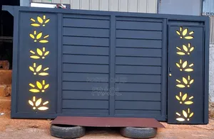 የአጥር በር (Metal Sliding Main Gate)