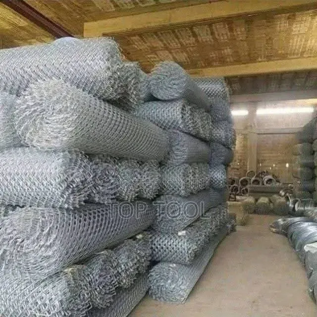 የጋላቫናይዝድ ቼይን ሊንክ አጥር ጥቅልሎች