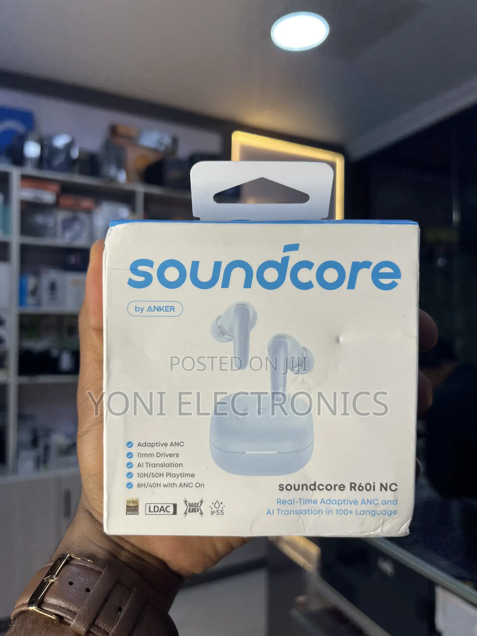 Soundcore by Anker R60i NC Wireless Earbuds With Adaptive ANC