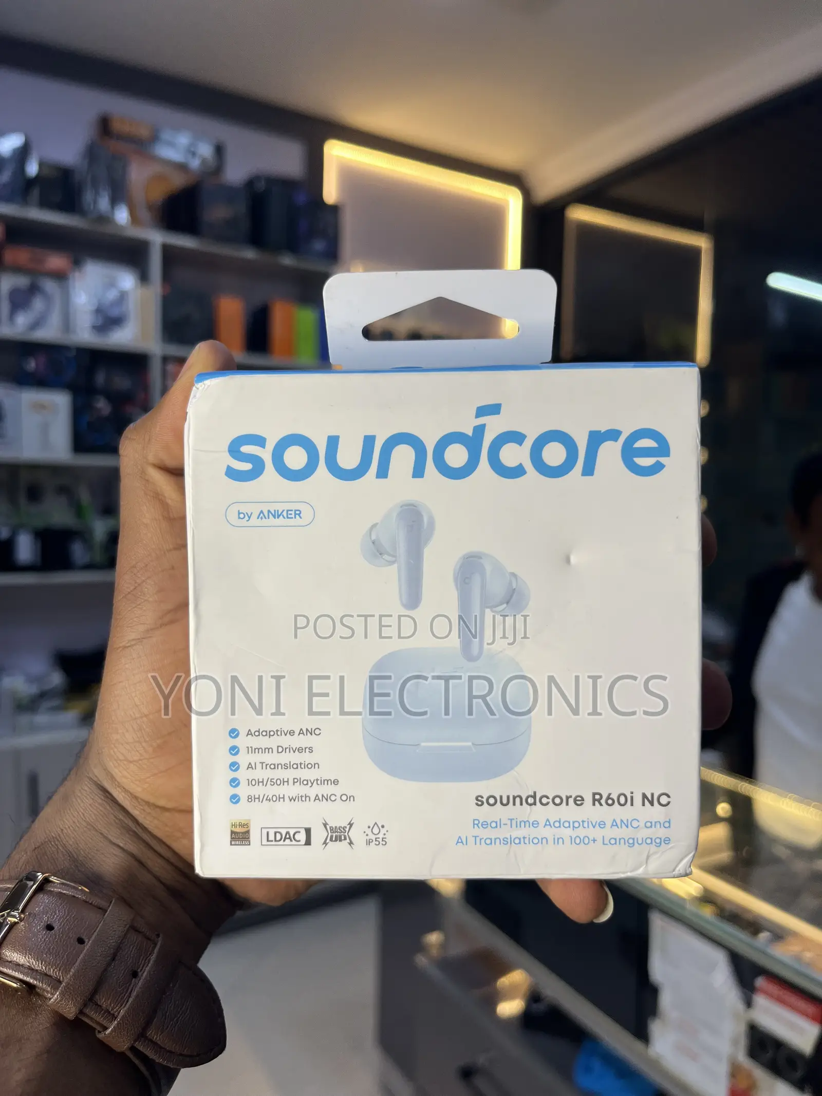 Soundcore by Anker R60i NC Wireless Earbuds With Adaptive ANC