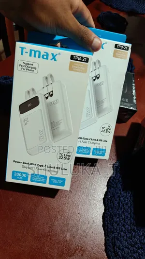 T-Max Power Bank 20,000mah