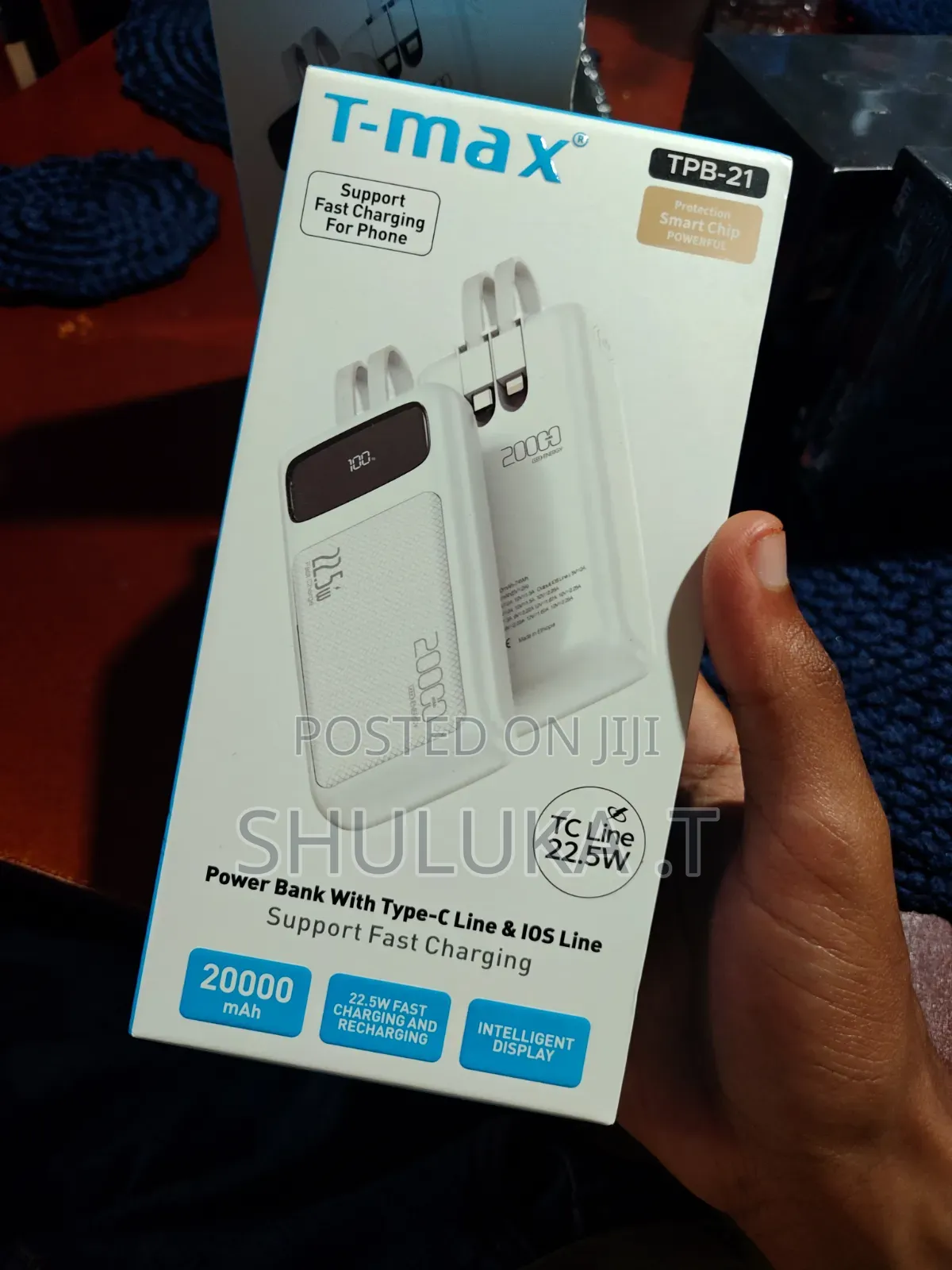 T-Max Power Bank 20,000mah
