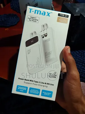 T-Max Power Bank 20,000mah