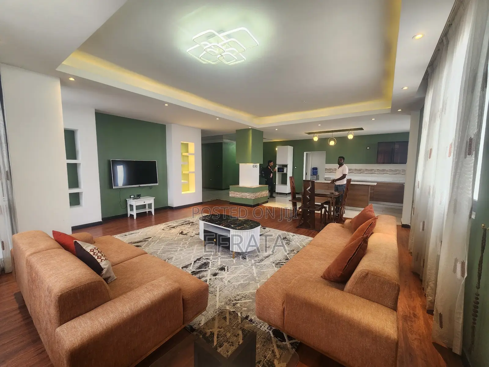 Furnished 3bdrm Apartment in Bole for rent