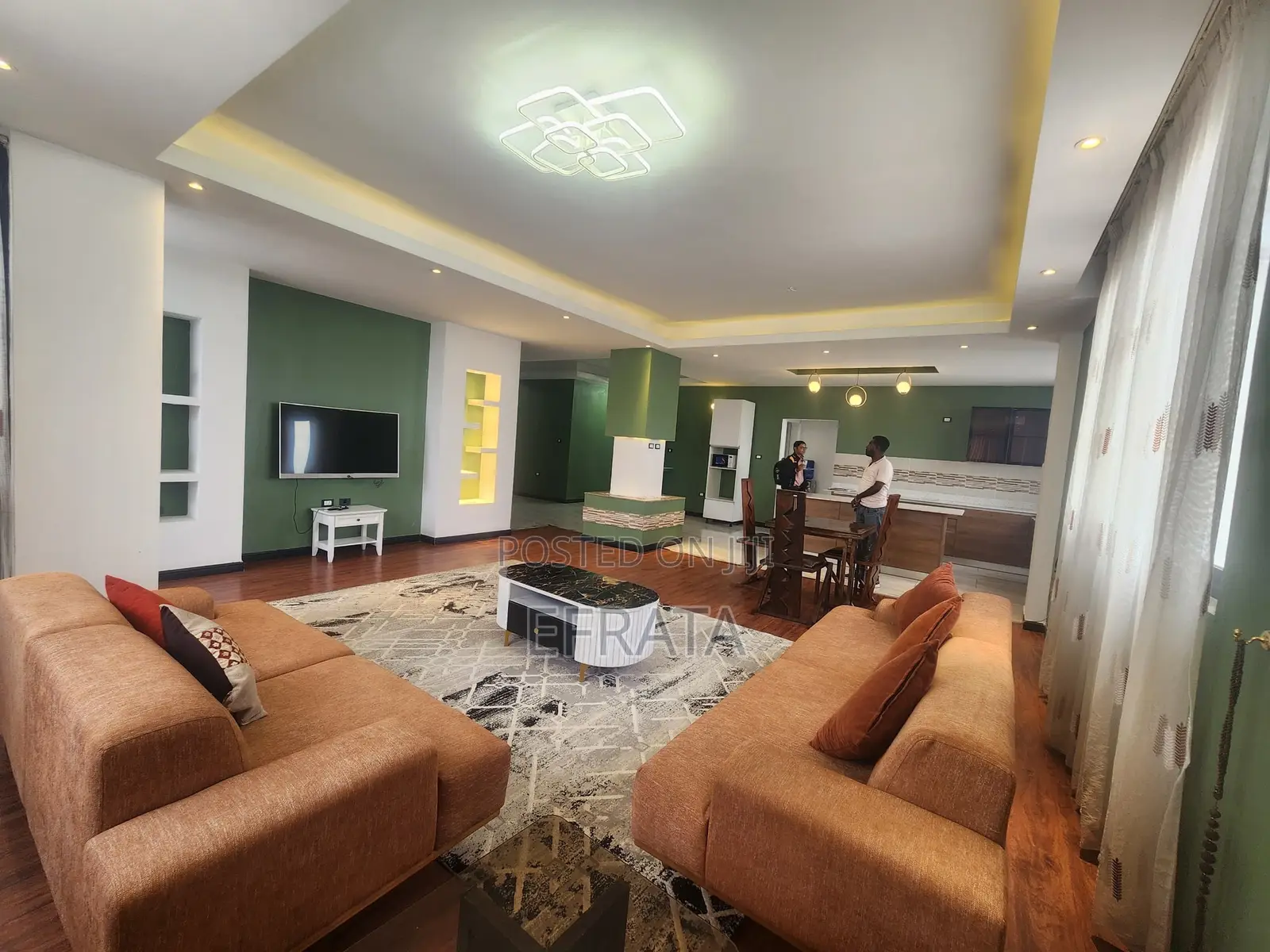 Furnished 3bdrm Apartment in Bole for rent