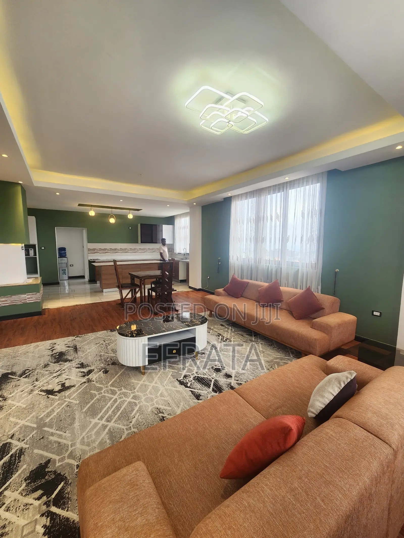 Furnished 3bdrm Apartment in Bole for rent