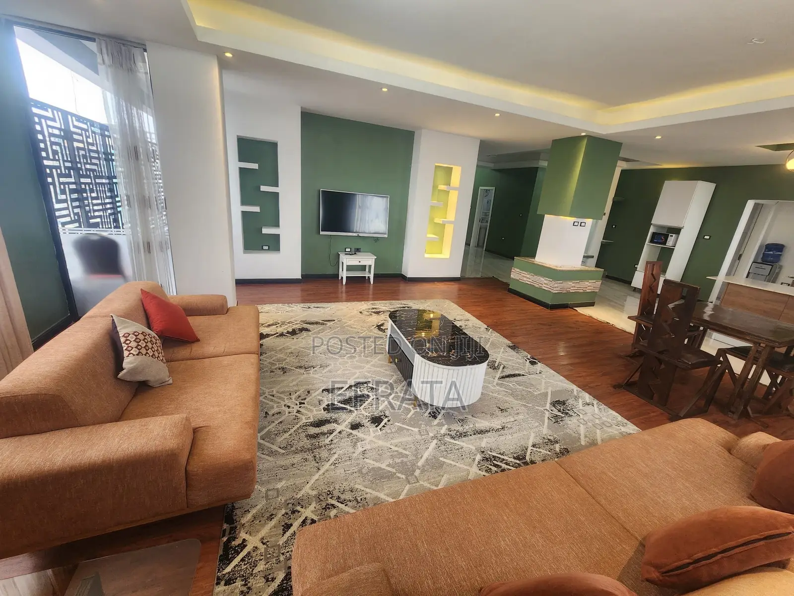 Furnished 3bdrm Apartment in Bole for rent