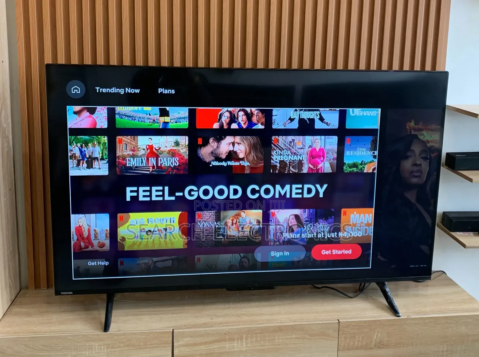 Hisense 55"inch Fremless Google Vida TV
