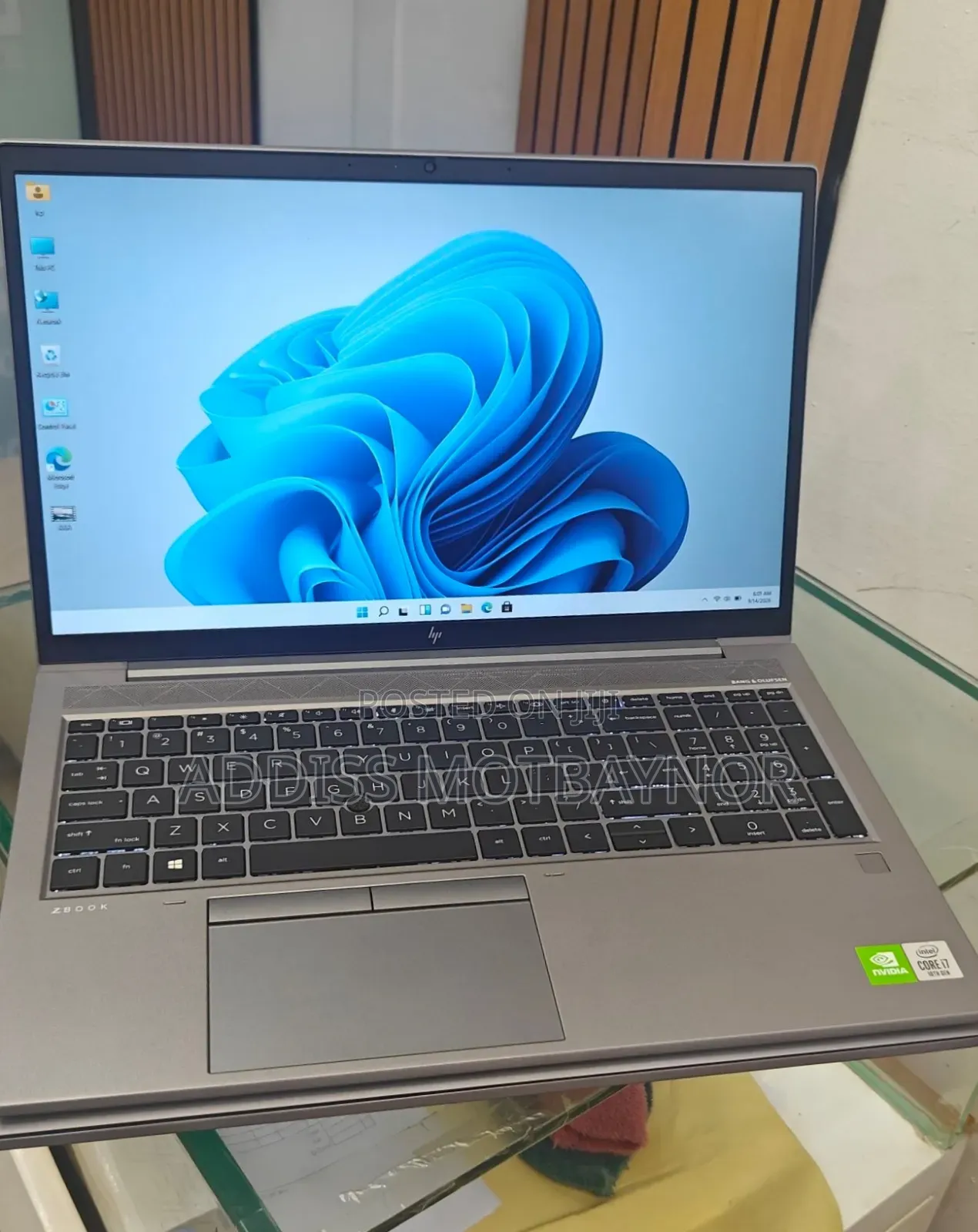 New Laptop HP ZBook Power G7 16GB Intel Core i7 SSD 512GB