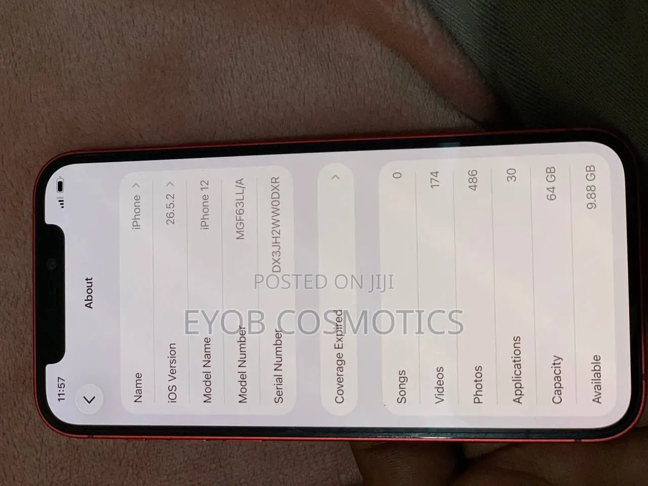 Apple iPhone 12 64 GB Orange