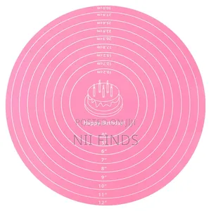 Round Silicon Mat for Turn Table
