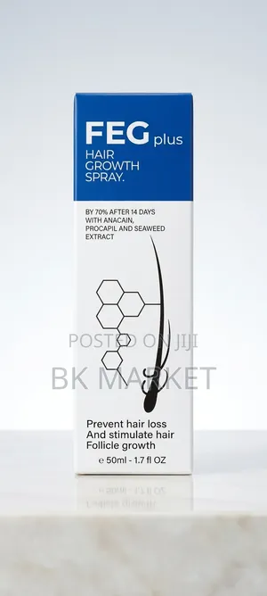 FEG Plus Hair Growth Spray የፀጉር ማሳደጊያ ስፕሬይ