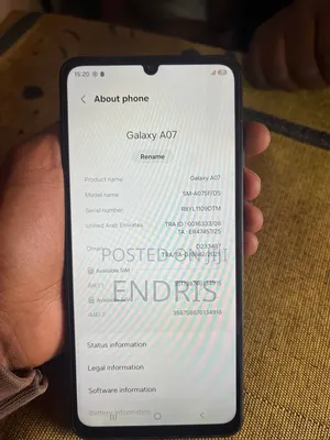Samsung Galaxy A07 128 GB Black