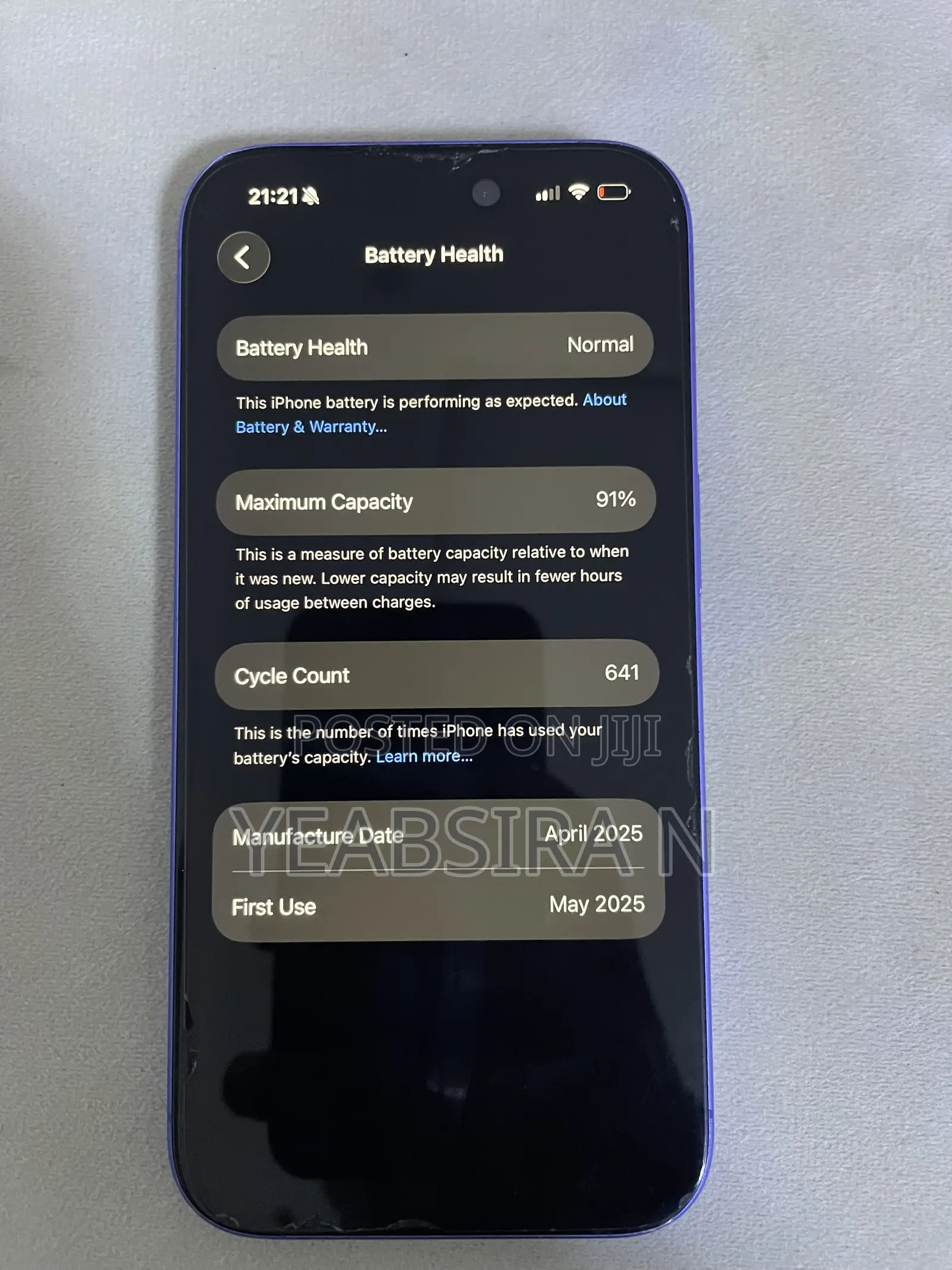 Apple iPhone 16 128 GB Blue
