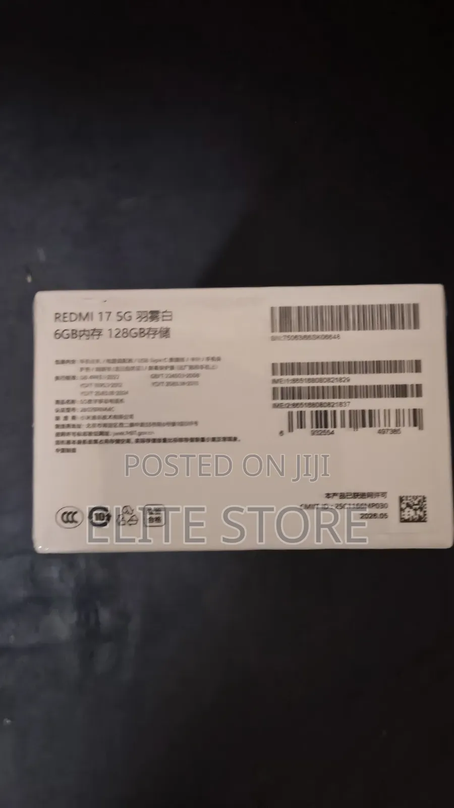 New Xiaomi Redmi Note 17 128 GB Black