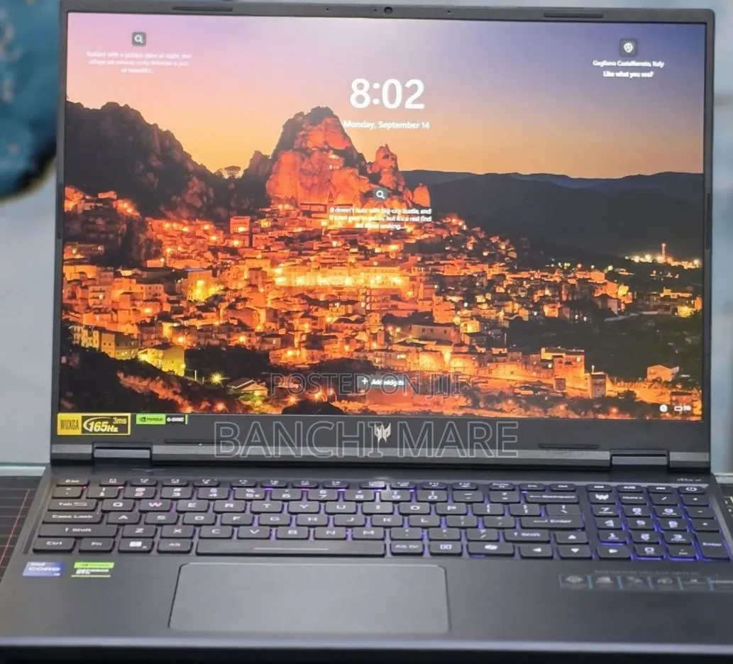New Laptop Acer Predator Helios Neo 16 16GB Intel Core i9 SSD 1T