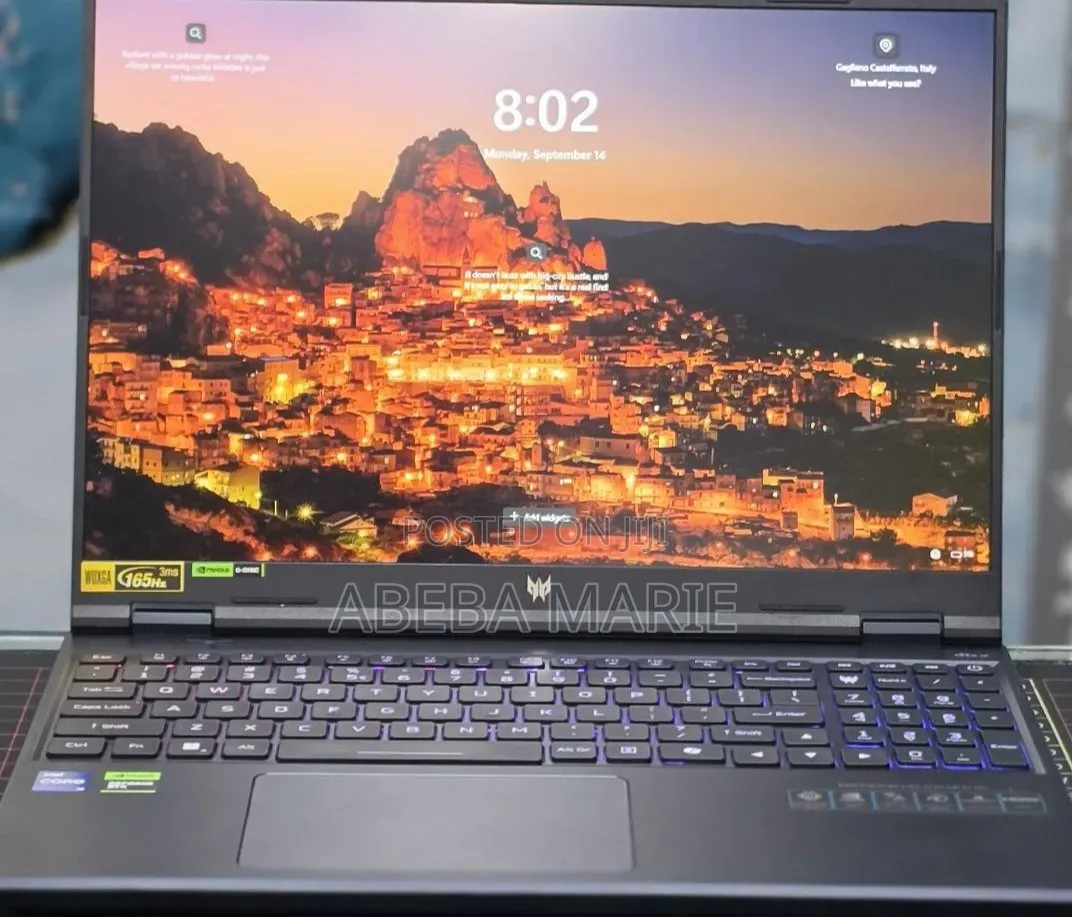 New Laptop Acer Predator Helios Neo 16 16GB Intel Core i9 SSD 1T
