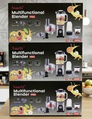 Saachi Multifunctional Blender – 400W 4-in-1 Food Processor Blender
