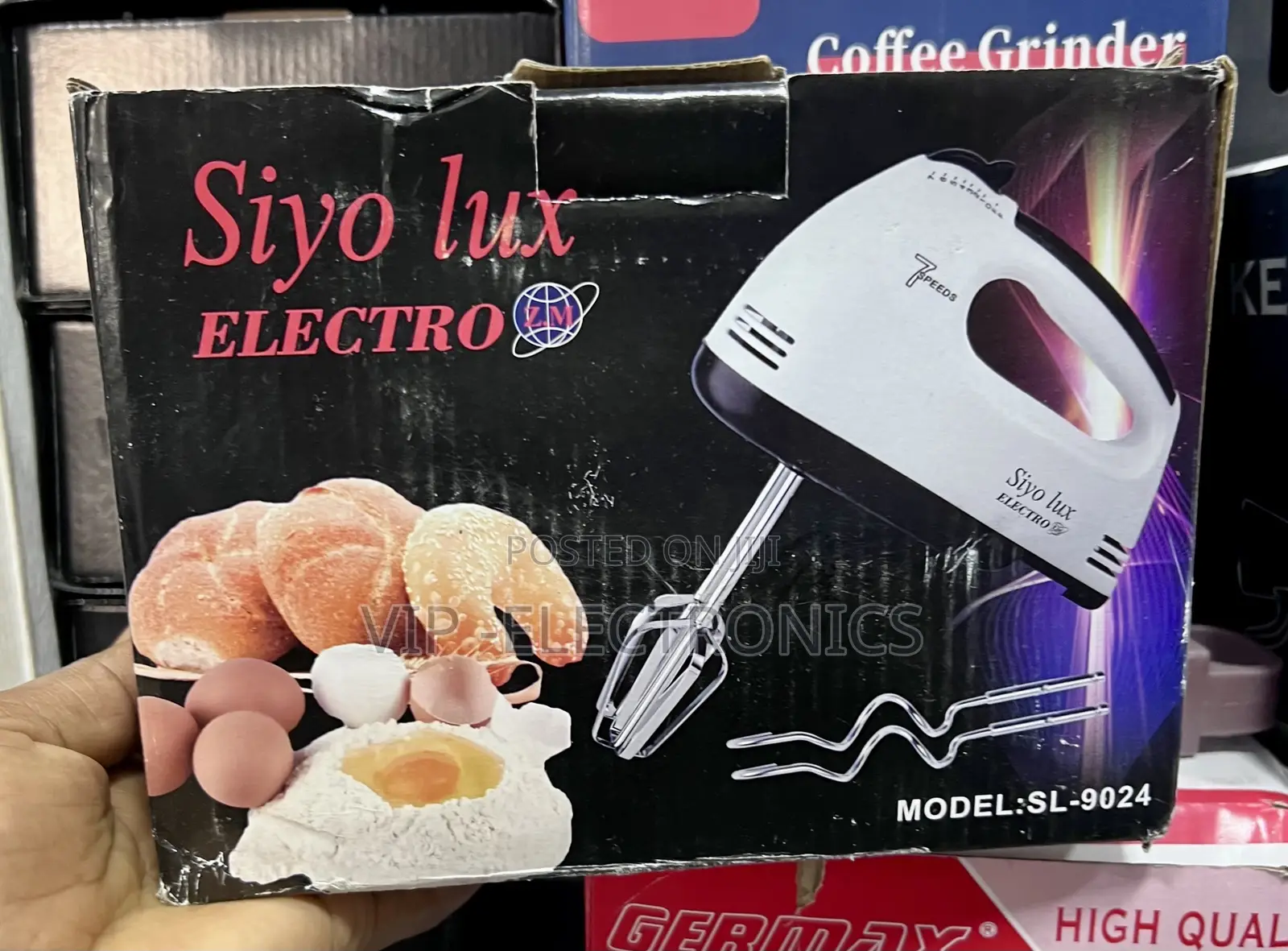 Siyo Lux Electro Hand Mixer SL-9024 – Electric Hand Mixer