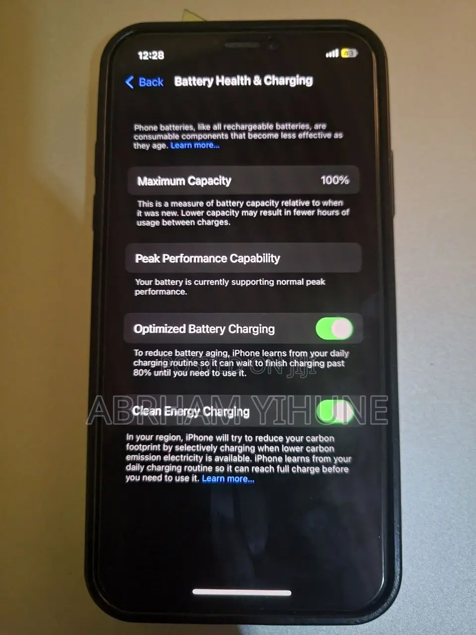 Apple iPhone X 64 GB Black