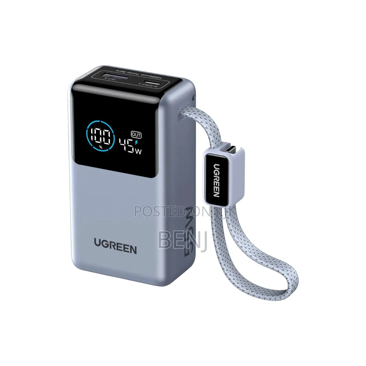 Ureen Nexode 10000 Mili Ah 55W Fast Charge Powerbank | Apple | Android