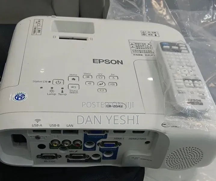 Epson CB-2042 Full HD
3LCD WiFi Wireless
Cinema Projector