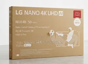 LG 50 Inch TV original LG Nano UHD AI Smart TV NU84B New 2025 Mode