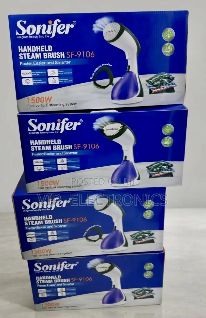 Sonifer Handheld Steam Brush - 1500W Fast Vertical Steamer