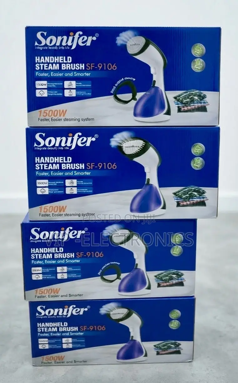Sonifer Handheld Steam Brush - 1500W Fast Vertical Steamer