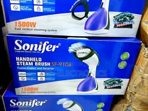Sonifer Handheld Steam Brush – 1500W Fast Vertical Garment Steamer