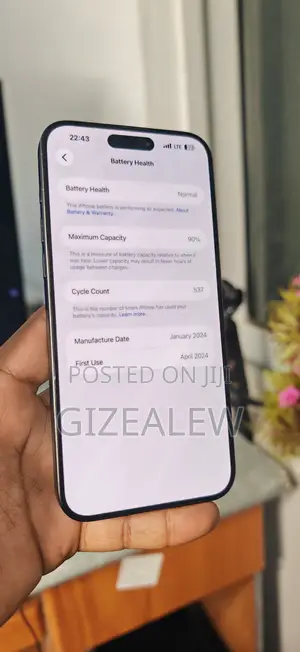 Apple iPhone 15 Pro Max 256 GB Black