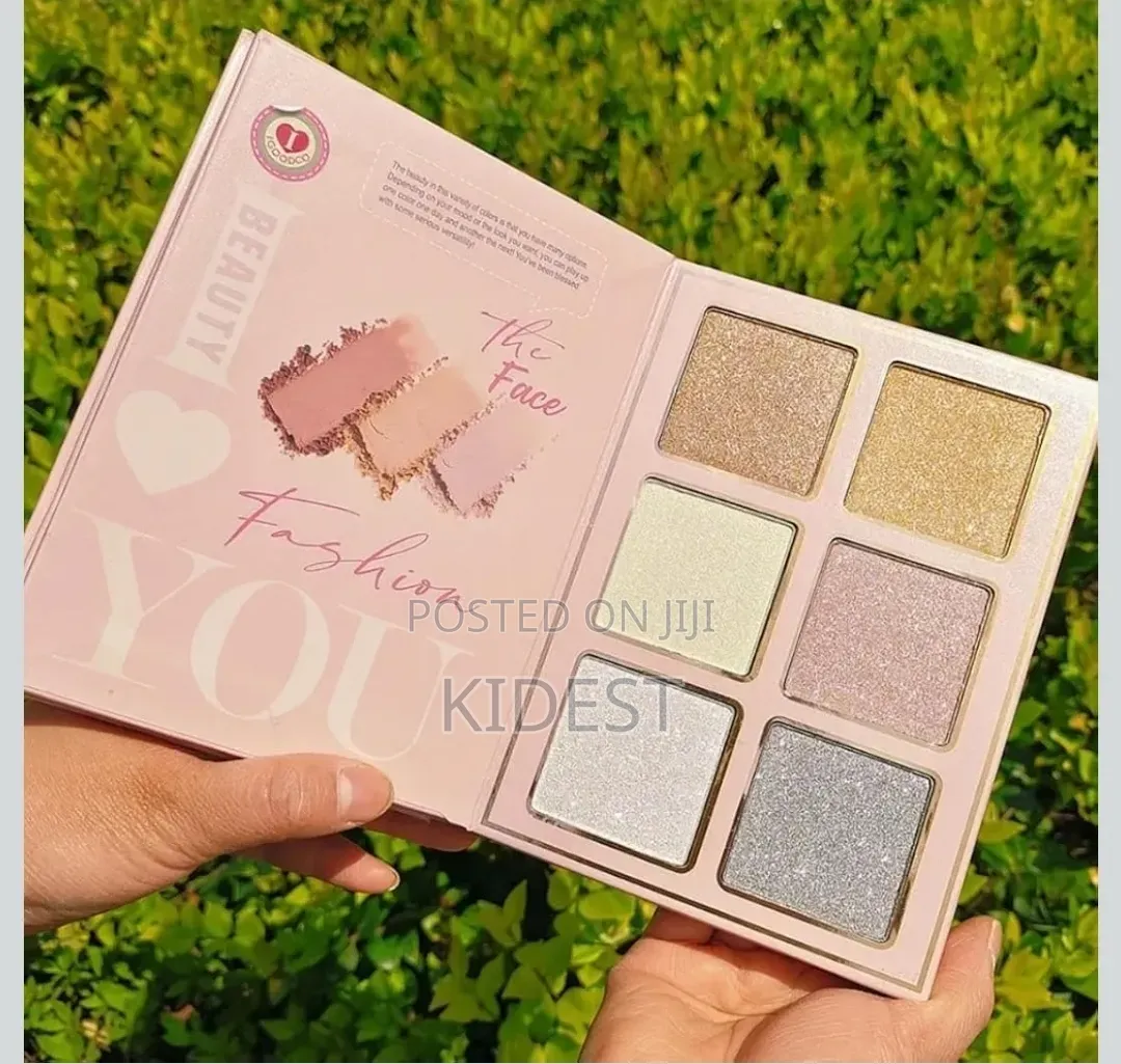 Makeup Book Pallet 5 in 1 Makeup Sets