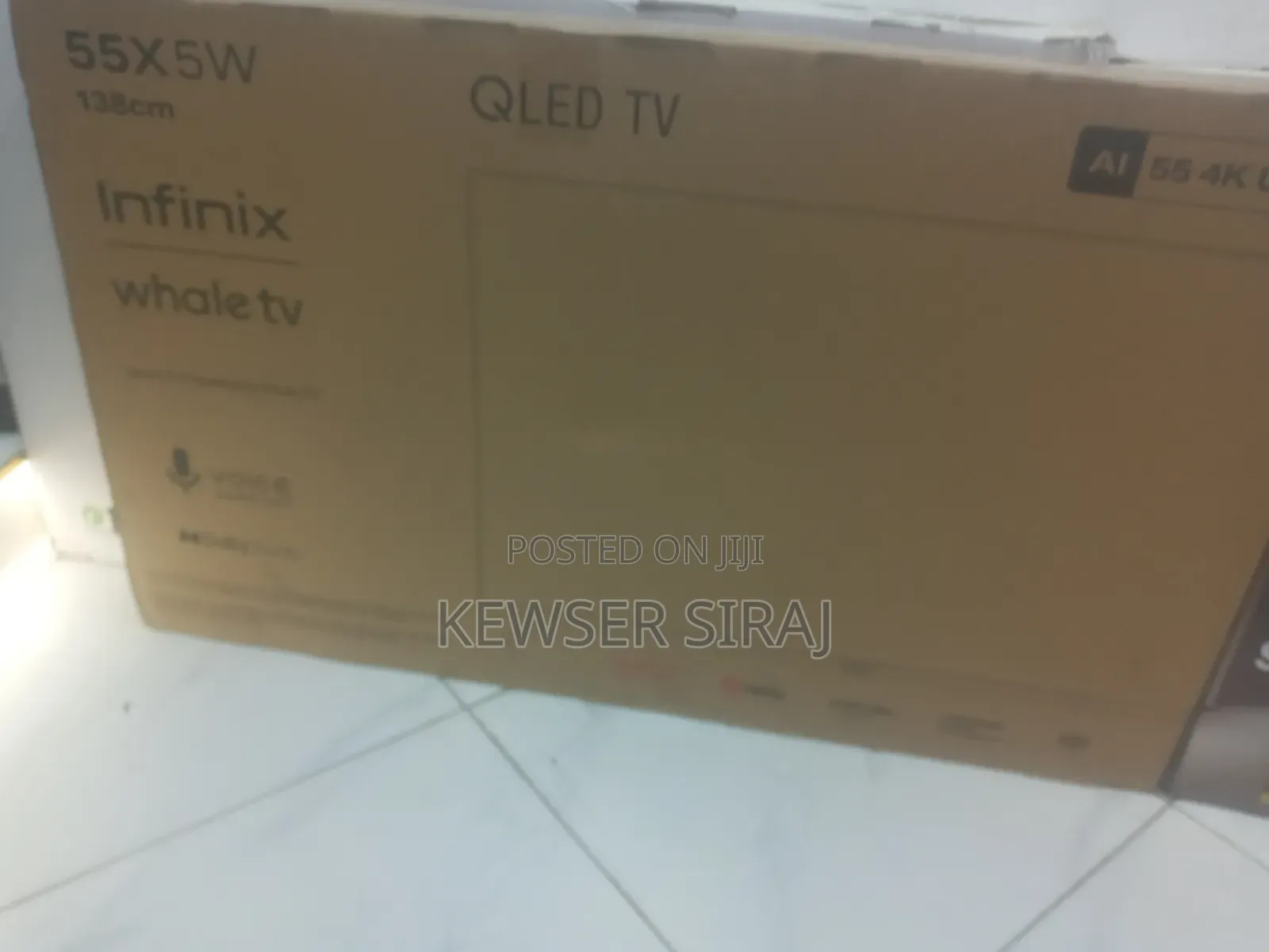 Infinix TV 55inche Qled Smart TV