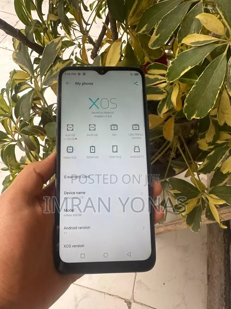 Infinix Hot 12i 64 GB Black