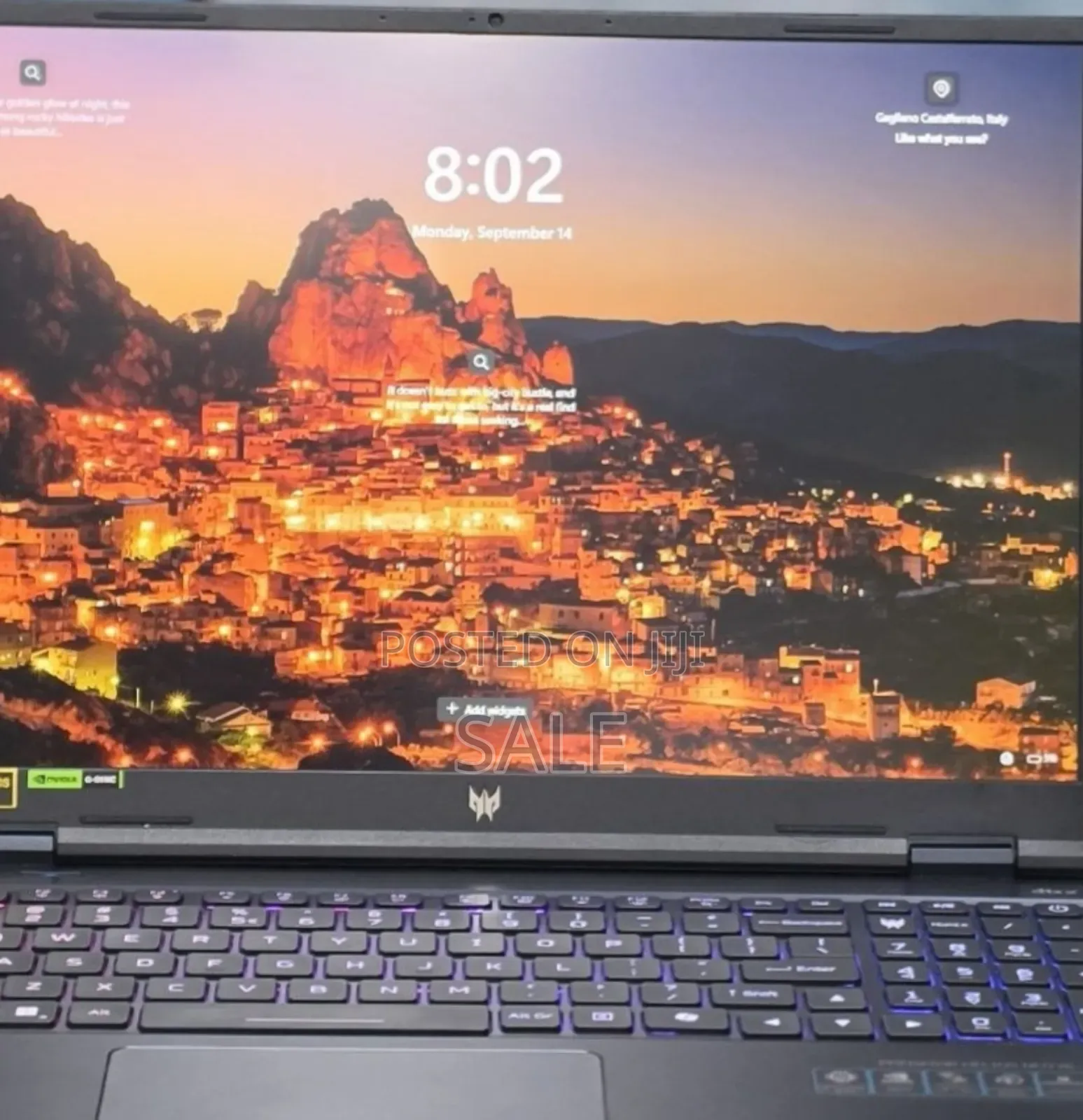 New Laptop Acer Predator Helios Neo 16 16GB Intel Core i9 SSD 1T