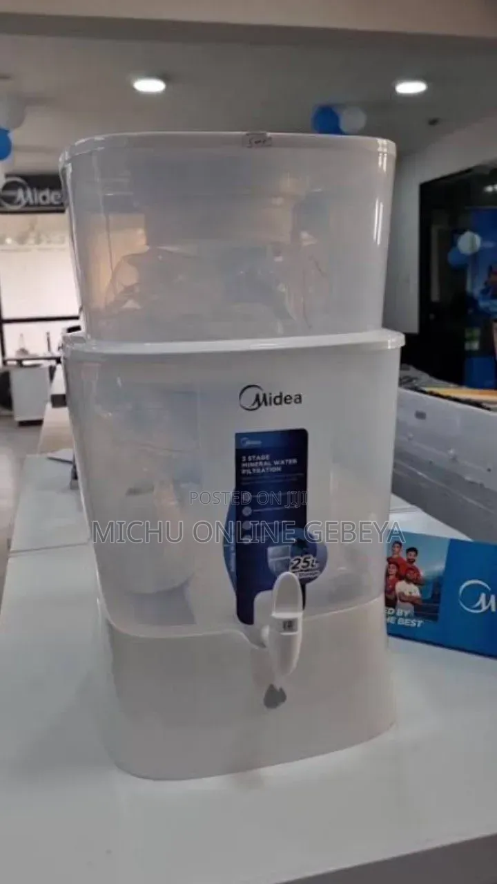 MIDEA 25L WATER FILTER ኳሊቲ የሆነ የውሃ ማጣሪያ/ Free Delivery