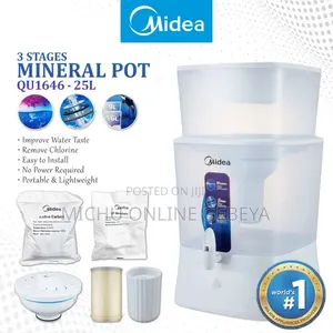 MIDEA 25L WATER FILTER ኳሊቲ የሆነ የውሃ ማጣሪያ/ Free Delivery