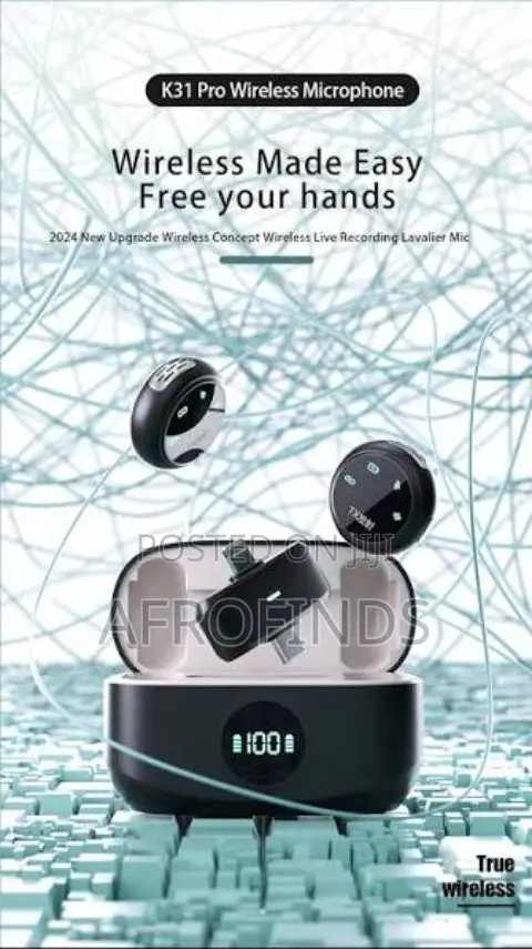 K31Pro Wireless Microphone