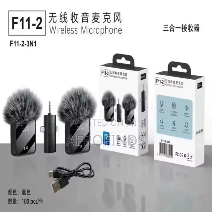 F11-2 Wireless Lavalier Microphone