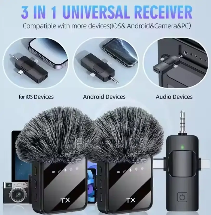F11-2 Wireless Lavalier Microphone