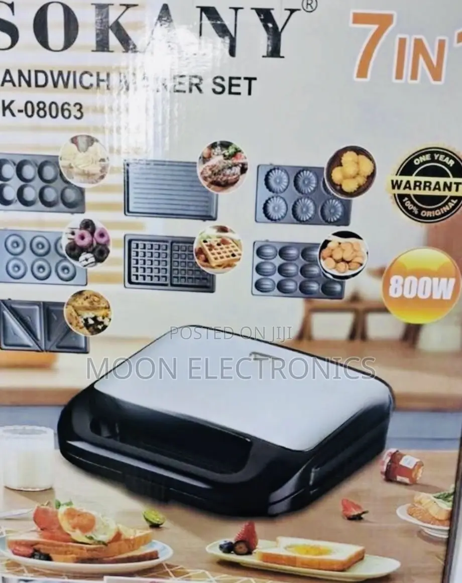 Sokany 7 IN 1 WAFFLE MAKER