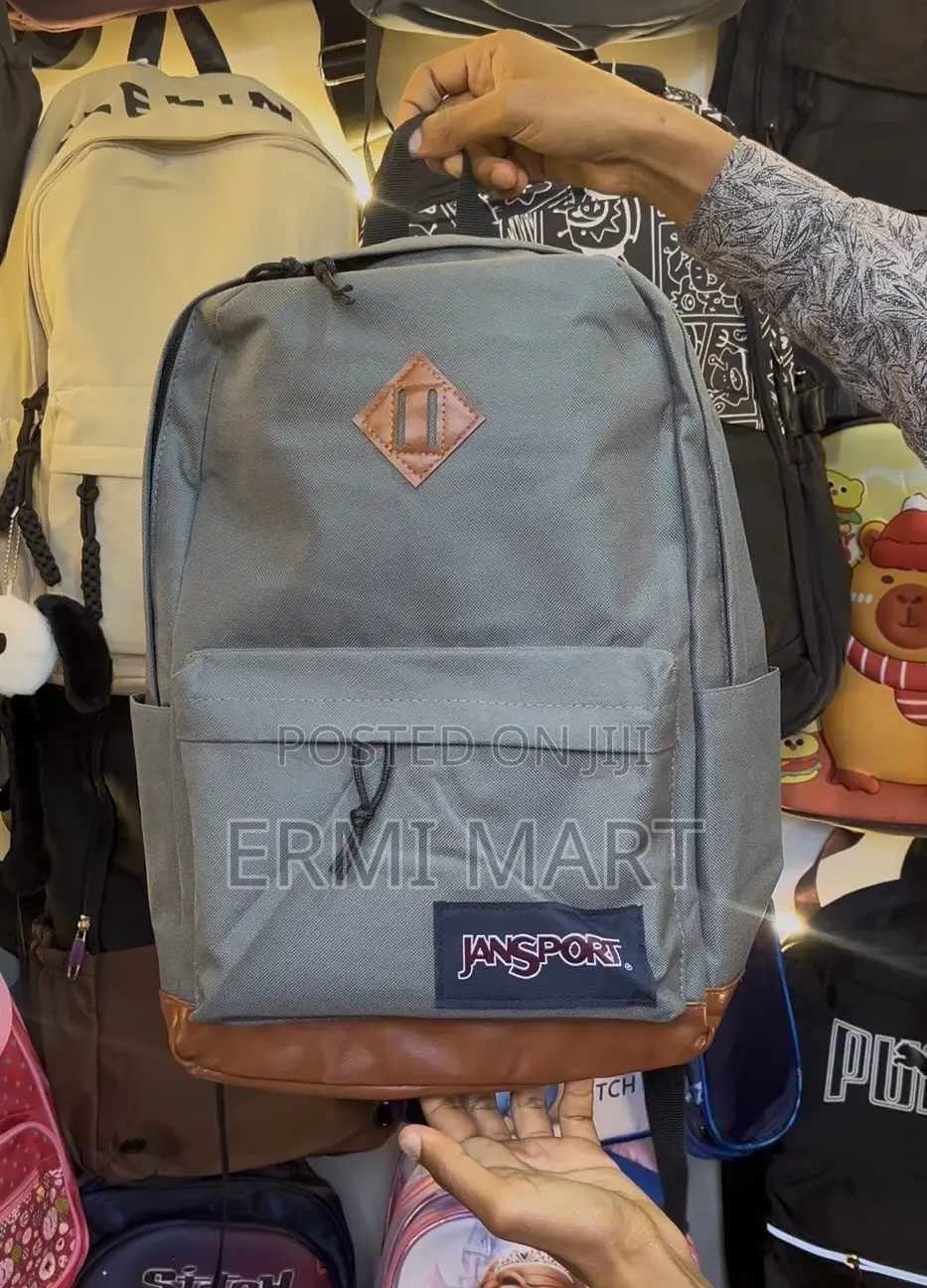 Gray Jansport Bag