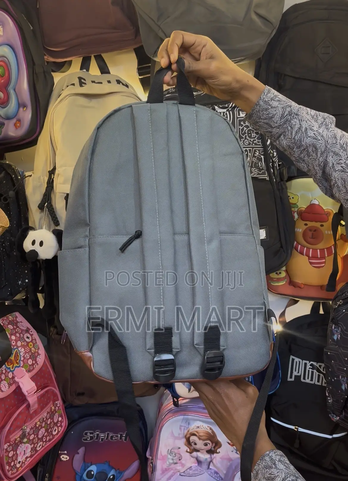 Gray Jansport Bag