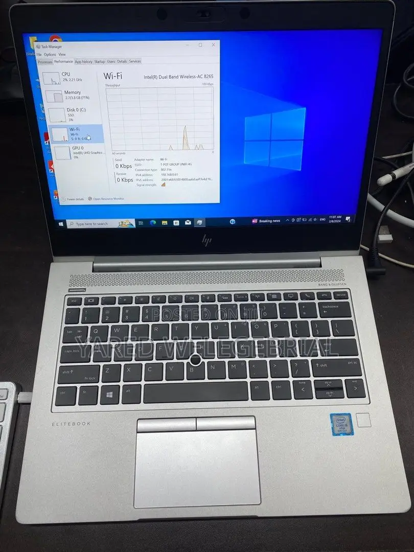 New Laptop HP EliteBook 830 G6 8GB Intel Core i5 SSD 512GB