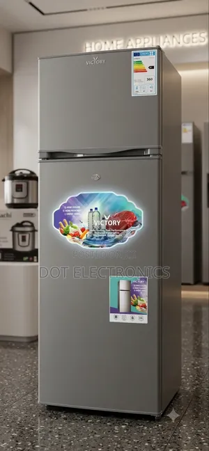 Victory Double-Door Top-Mount Freezer Refrigerator