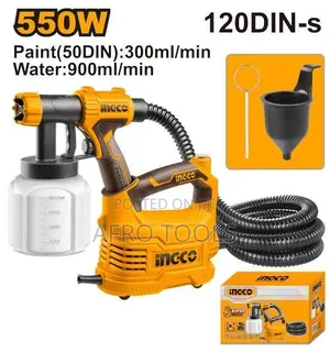 INGCO ቀለም መርጫ (Ingco 550 Spray Gun)
